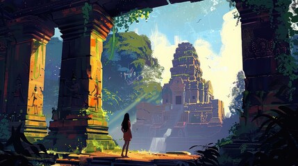 Fototapeta premium The Ancient Temple