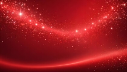 Fototapeta premium Clear Plain Shiny Warm Soft Vintage Bokeh Cloudy Wave Like Geometric Red Background or Texture