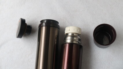 ジカのみの水筒とコップ水分補給スポーツ遠足外出熱中症対策節約