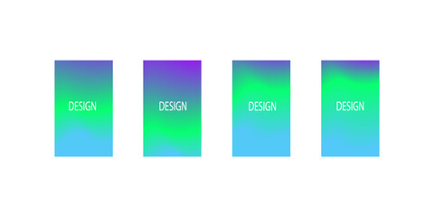 collection of abstract backgrounds with beautiful gradient colors, colorful backgrounds for posters, banners, brochure backgrounds, vertical banners, vector illustrations, cool fluid backgrounds