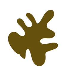 Fall blob graphic decoration 