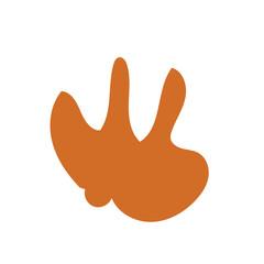 Fall blob graphic decoration 