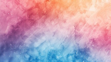 Fototapeta premium Shimmering texture flat design side view magical theme water color Triadic Color Scheme