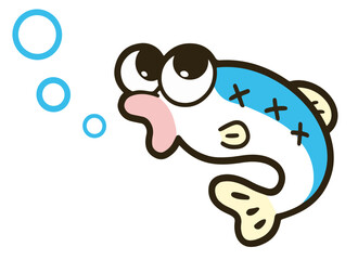 めだかのイラスト