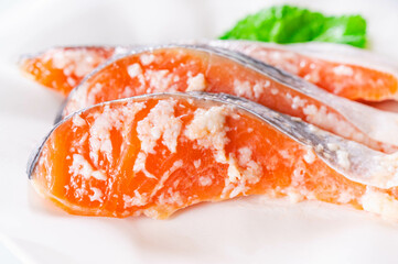 銀鮭の塩こうじ漬け