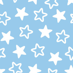 Stars seamless pattern. Stars seamless pattern design for background, wallpaper, printing, textile design, blanket pattern, blanket pattern for kids, decorative, notebook, diary cover, and etc.