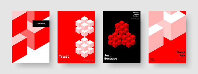 Geometric Report Design. Abstract Poster Template. Creative Flyer Layout. Business Presentation. Background. Brochure. Book Cover. Banner. Newsletter. Advertising. Handbill. Leaflet. Magazine