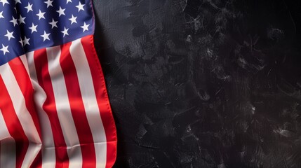 Obraz premium Memorial Day American flag background