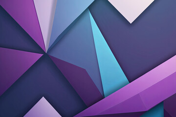 Obraz premium Abstract blue and purple background featuring geometric panels, perfect for modern designs, tech themes, and digital art projects
