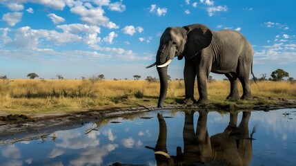 Fototapeta premium African Elephant in Chobe National Park, Botswana