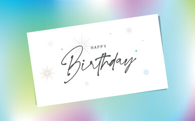 happy birthday with cool font	