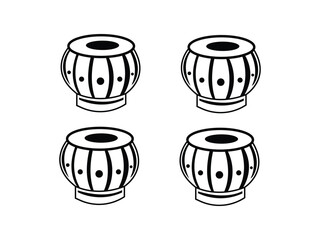 Tablas logo icon design vector.