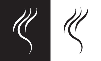 Obraz premium No bad odor, smell icon. isolated on white and black background. Vector Illustration. EPS 10