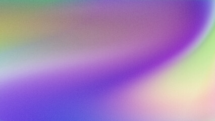 Grainy gradient vibrant poster background, purple blue pink green noisy texture banner, cover header backdrop for design