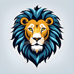 Obraz premium Lions mascot logo design, sport or e-sport team