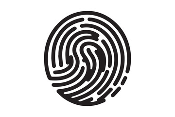 Touch ID icons. Fingerprint icon, Fingerprint icon