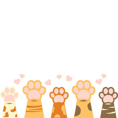 Cat Paws Illustration