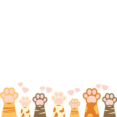 Cat Paws Illustration