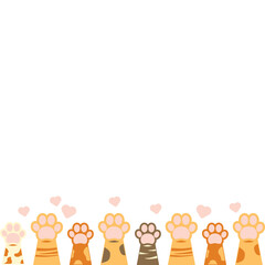 Cat Paws Illustration