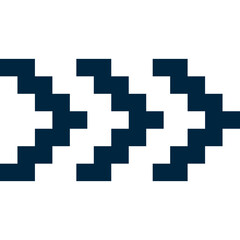 Fototapeta premium Pixel Arrow Element
