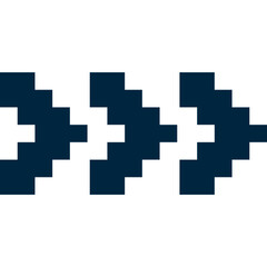 Fototapeta premium Pixel Arrow Element