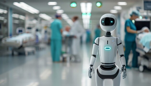AI in healthcare, smart algorithms improving patient care