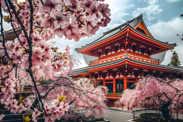 Hanami is a Japanese holiday that celebrates the arrival of spring and the beauty of cherry blossoms (sakura).