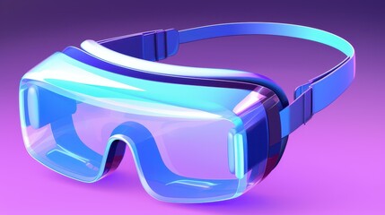 Smart glasses vibrant visuals, multimedia content