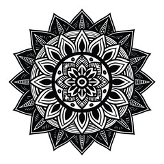 Ornamental luxury mandala