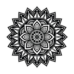 Ornamental luxury mandala