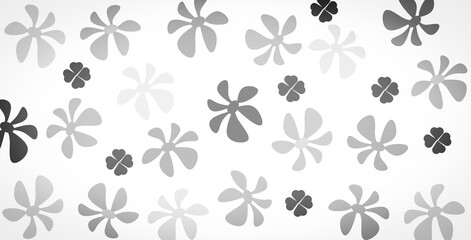 seamless pattern with flowers