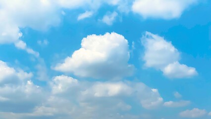 blue sky with clouds