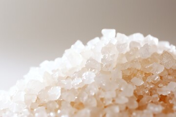 Close-up of a salt crystal