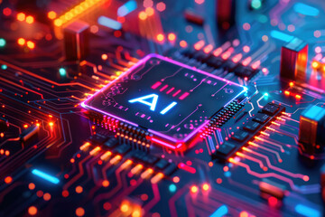 Artificial intelligence chip, cyber style