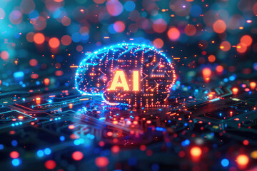 Artificial intelligence chip, cyber style