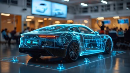 Latest automotive designs and revolutionary vehicle models at the worldwide technology expo.