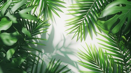 green leaves
