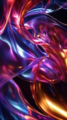 Fototapeta premium darkish colors, colorful background, ai power, illuminated, high quality, rare artistic style, expensive look, 3d experience, simple but cool