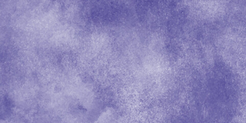 Soft fluffy white cloud on the blue sky with watercolor texture, Color sky with clouds and tiny fogg, Purple background and texture of clouds surrounding randomly.