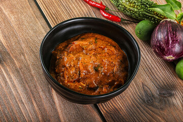 Indian cuisine - chicken masala sauce