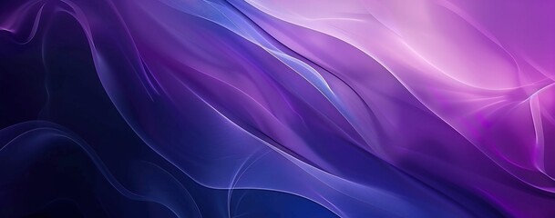 Fototapeta premium Abstract Purple and Blue Swirling Design
