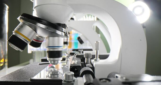 Microscopes in lab ready to facilitate groundbreaking research