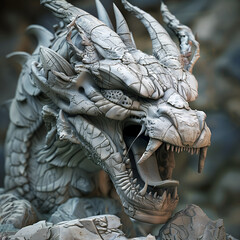 Whispering Scales of the Ancient, Enigma of the Stonebound Beast