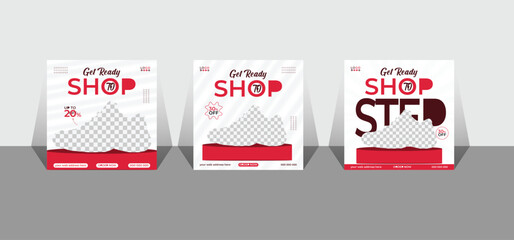 New Arrival Shoe Social Media Post Design template