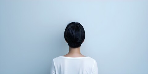 A minimalist photography backdrop symbolizing bipolar and mental health awareness. Concept Minimalist Backdrop, Mental Health Awareness, Bipolar Disorder Symbolism, Emotional Representation