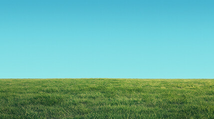 Fototapeta premium Simple background of sky and hills.