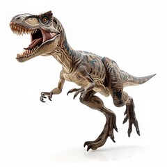 Fototapeta premium Dinosaur illustration of a Tyrannosaurus Rex in a realistic style