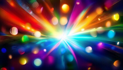 Obraz premium background of colorful lights