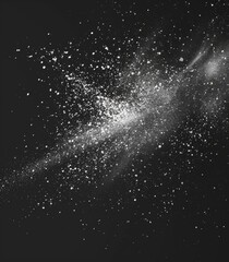 Graffiti concept with black spray paint ink texture.