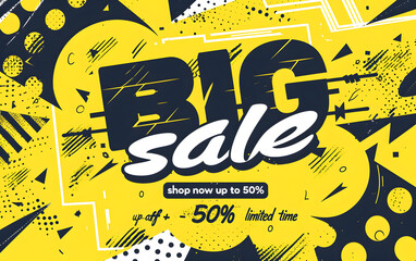 Obraz premium big sale banner 